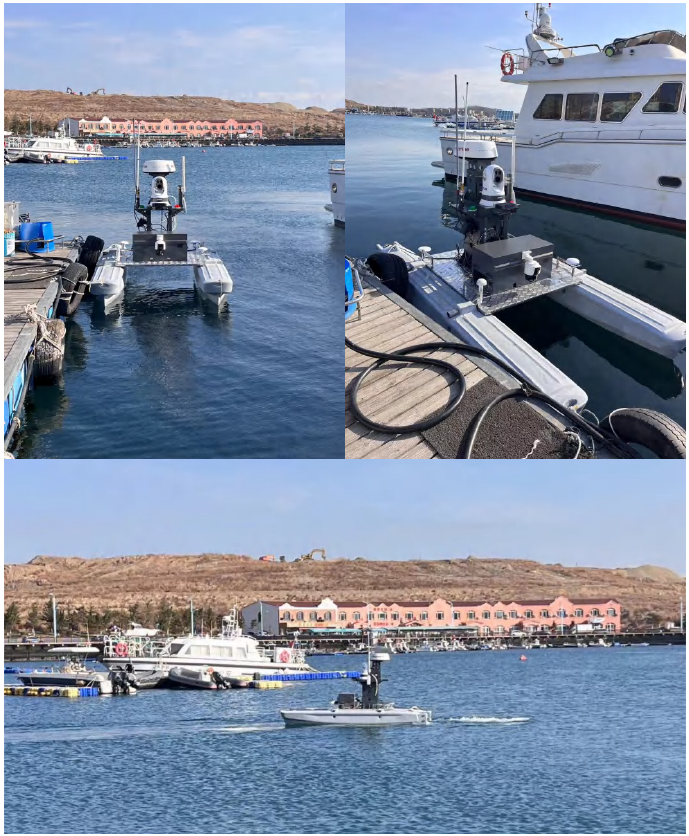 Energonwhale real unmanned boat platform deployment